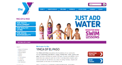 Desktop Screenshot of elpasoymca.org